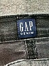 Gap Stripes Gray Jeans Size 0S - photo 7