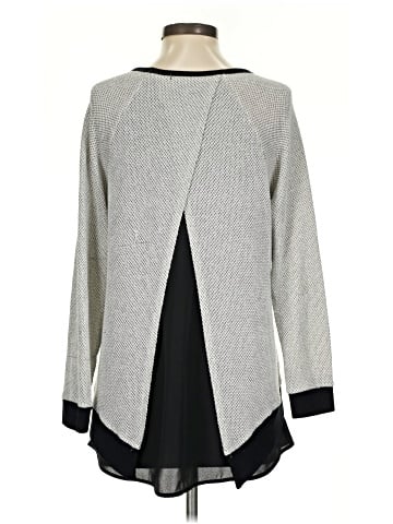 Casual Couture by Green Envelope Pullover Sweater (view 2)