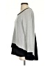 Casual Couture by Green Envelope Color Block Gray Pullover Sweater Size XS - photo 5
