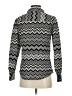 Missoni For Target 100% Polyester Chevron-herringbone Black Long Sleeve Blouse Size S - photo 2