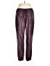 Natori Metallic Purple Track Pants Size XL - photo 1