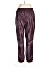 Natori Metallic Purple Track Pants Size XL - photo 2