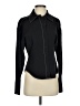 Equipment Black Long Sleeve Blouse Size 4 - photo 1