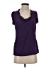 Guess 100% Polyester Purple Short Sleeve Top Size XS - photo 1