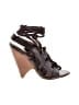 L.A.M.B. Brown Wedges Size 7 - photo 1