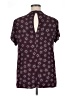Torrid Stars Purple Short Sleeve Blouse Size 1X Plus (1) - photo 2