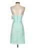David's Bridal 100% Polyester Teal Cocktail Dress Size 2 - photo 2