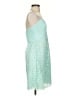 David's Bridal 100% Polyester Teal Cocktail Dress Size 2 - photo 4
