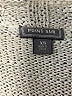 Point Sur Metallic Ivory Pullover Sweater Size XS - photo 7