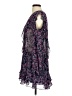 BCBGMAXAZRIA 100% Polyester Paisley Blue Casual Dress Size S - photo 5