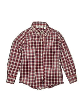 Janie And Jack Long Sleeve Button Down Shirt