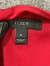 J.Crew 100% Polyester Solid Burgundy Cocktail Dress Size 4 - photo 6