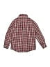 Janie and Jack 100% Cotton Plaid Red Long Sleeve Button-Down Shirt Size 3 - photo 2