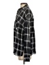 Forever 21 100% Rayon Plaid Black Long Sleeve Button-Down Shirt Size S - photo 5