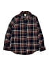 Crewcuts Outlet 100% Cotton Plaid Blue Long Sleeve Button-Down Shirt Size 10 - photo 1