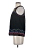Akemi + Kin 100% Cotton Black Sleeveless Blouse Size 0 - photo 5
