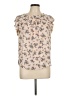 Sweet Rain 100% Polyester Tan Short Sleeve Blouse Size L - photo 1