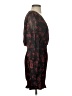 Unbranded 100% Polyester Burgundy Black Cocktail Dress Size S - photo 4