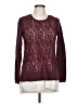 Simply Vera Vera Wang Burgundy Pullover Sweater Size L - photo 1