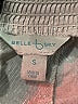 Belle + Sky Metallic Silver Long Sleeve Blouse Size S - photo 7