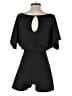 Boohoo Solid Black Romper Size 4 - photo 2