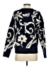 Cynthia Rowley TJX Paisley Blue Pullover Sweater Size XS - photo 2