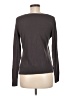 Kenneth Cole New York 100% Cotton Metallic Gray Pullover Sweater Size M - photo 2