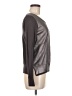 Kenneth Cole New York 100% Cotton Metallic Gray Pullover Sweater Size M - photo 4