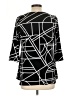 Unbranded Black 3/4 Sleeve Blouse Size L (estimated) - photo 2