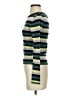 Daydreamer LA Stripes Green Black Turtleneck Sweater Size S - photo 5