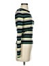 Daydreamer LA Stripes Green Black Turtleneck Sweater Size S - photo 4