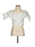Zara White Short Sleeve Blouse Size S - photo 1