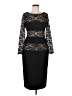 Wisp Black Cocktail Dress Size 8 - photo 1