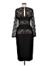 Wisp Black Cocktail Dress Size 8 - photo 2