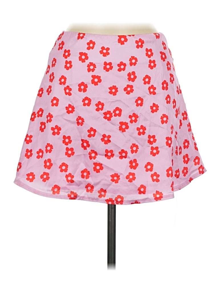 Pre-owned Polly Casual Skirt In Red