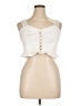 Shein Ivory Sleeveless Blouse Size XL - photo 1
