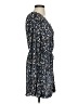 Pull&Bear Print Blue Casual Dress Size S - photo 4