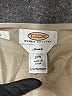 Talbots 100% Polyester Solid Tan Khakis Size 22W - photo 3