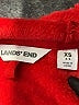 Lands' End 100% Polyester Red Zip Up Hoodie Size XS (kids) - photo 3