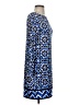 MICHAEL Michael Kors Print Blue Cocktail Dress Size S - photo 4