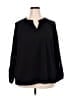 Belldini Black 3/4 Sleeve Blouse Size 2X - photo 1