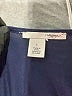 Halogen 100% Polyester Blue Sleeveless Blouse Size L - photo 7