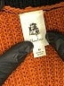 Flawless 100% Acrylic Color Block Orange Pullover Sweater Size M - photo 7
