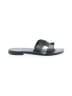 Nicole Miller Black Sandals Size 8 - photo 1