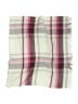 Unbranded Plaid Pink Burgundy Scarf One size - photo 2