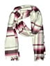 Unbranded Plaid Pink Burgundy Scarf One size - photo 1