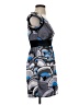 Hype Graphic Gray Cocktail Dress Size 2 - photo 4