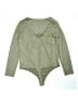 Express Solid Gold Green Bodysuit Size XL - photo 2