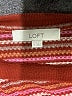 Ann Taylor LOFT Stripes Burgundy Pullover Sweater Size S - photo 7