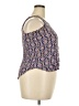 Xhilaration 100% Rayon Blue Sleeveless Blouse Size XXL - photo 4